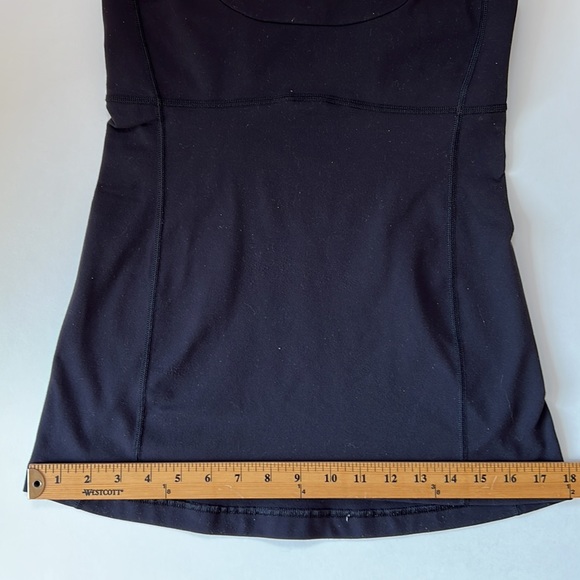 Lululemon black scoop neck tank top - Picture 8 of 9